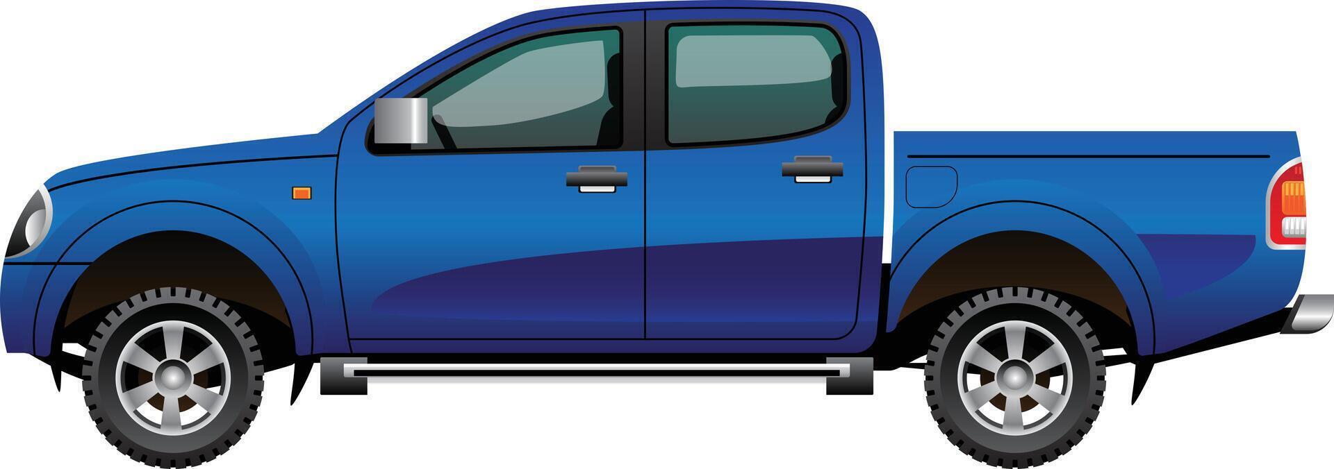 Flat cars set. Taxi and minivan, cabriolet and pickup. Bus and suv, truck. Urban, city cars and vehicles transport flat icons. Cabriolet and truck, car and bus, automobile pickup illustration vector