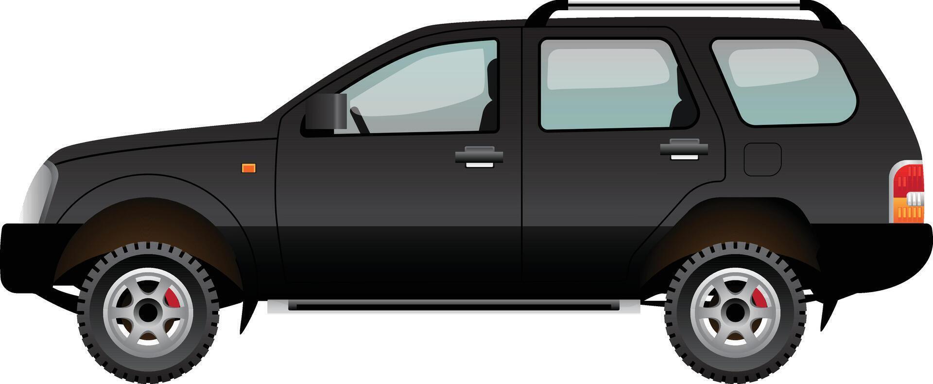 Flat cars set. Taxi and minivan, cabriolet and pickup. Bus and suv, truck. Urban, city cars and vehicles transport flat icons. Cabriolet and truck, car and bus, automobile pickup illustration vector