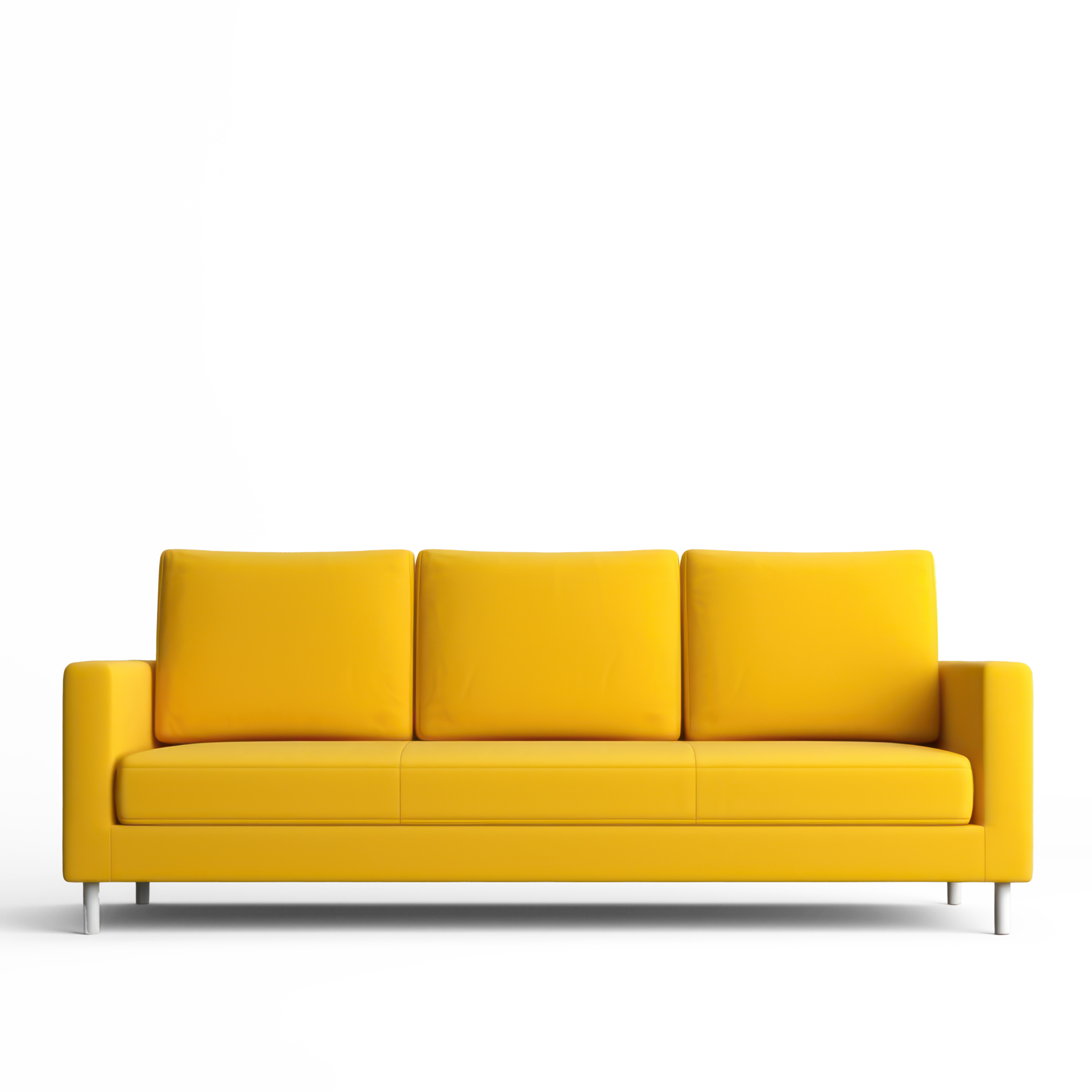 yellow sofa on transparent background 47457075 PNG