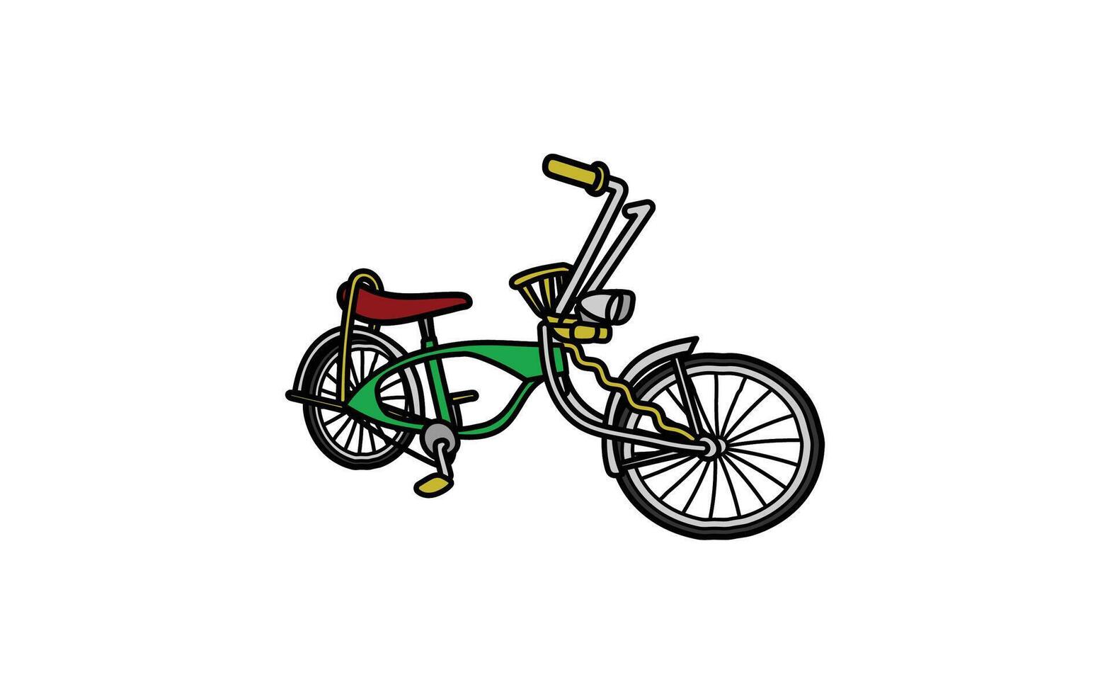bicycle silhouette image vector