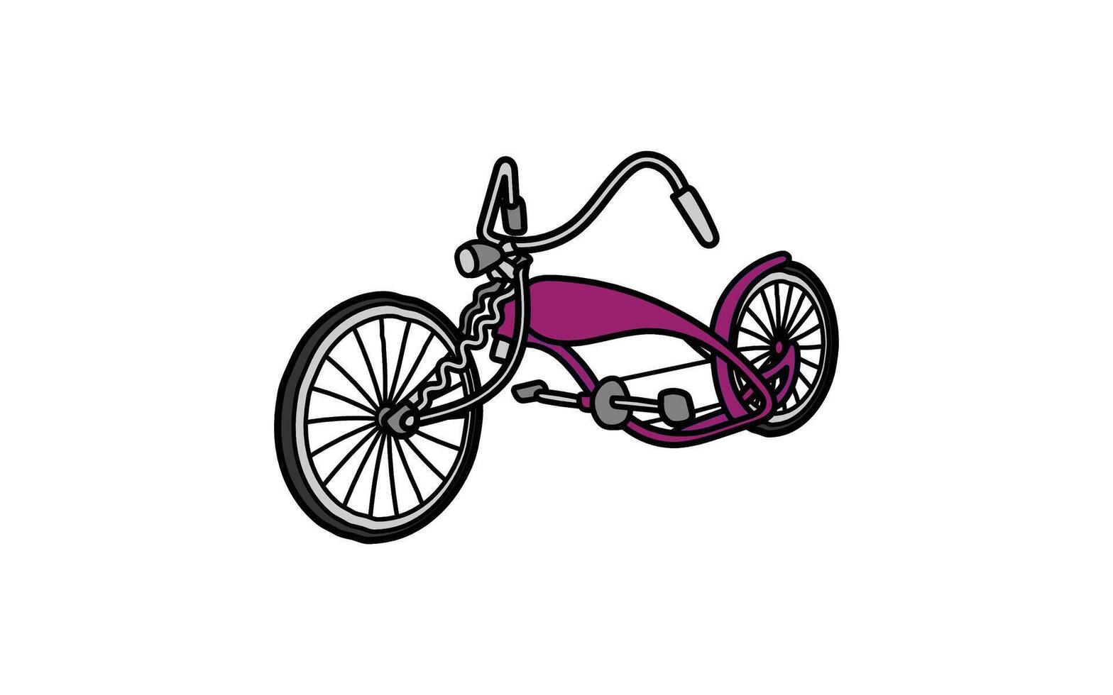 bicycle silhouette image vector