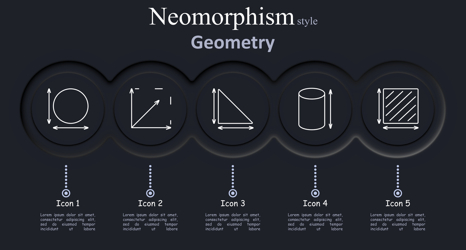 Geometry set icon. Circle, rectangle, triangle, cylinder, square, shape ...