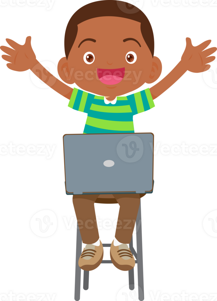 child sitting use gadget Mobile and laptop png