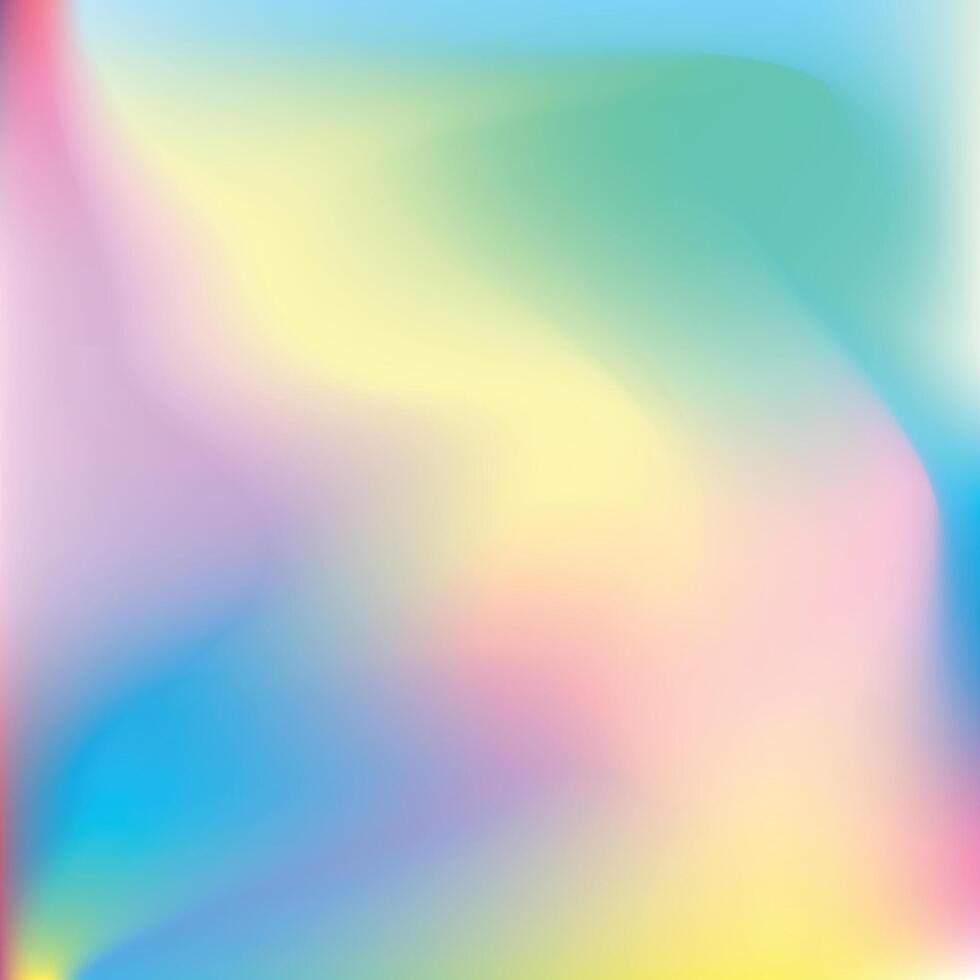 Abstract blurred gradient mesh background. Colorful smooth banner template. Holographic Texture. Metal Gasoline Brochure. Purple Pop Background. Neon Poster. Y2k vector