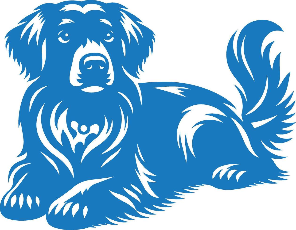 Creative and Professional silhouette Dog Faces Collection vector