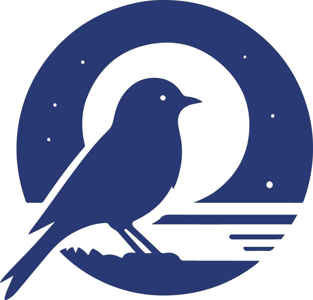 Serenity in Silhouette Vectors Designs Showcasing Birds in Their Natural Habitats