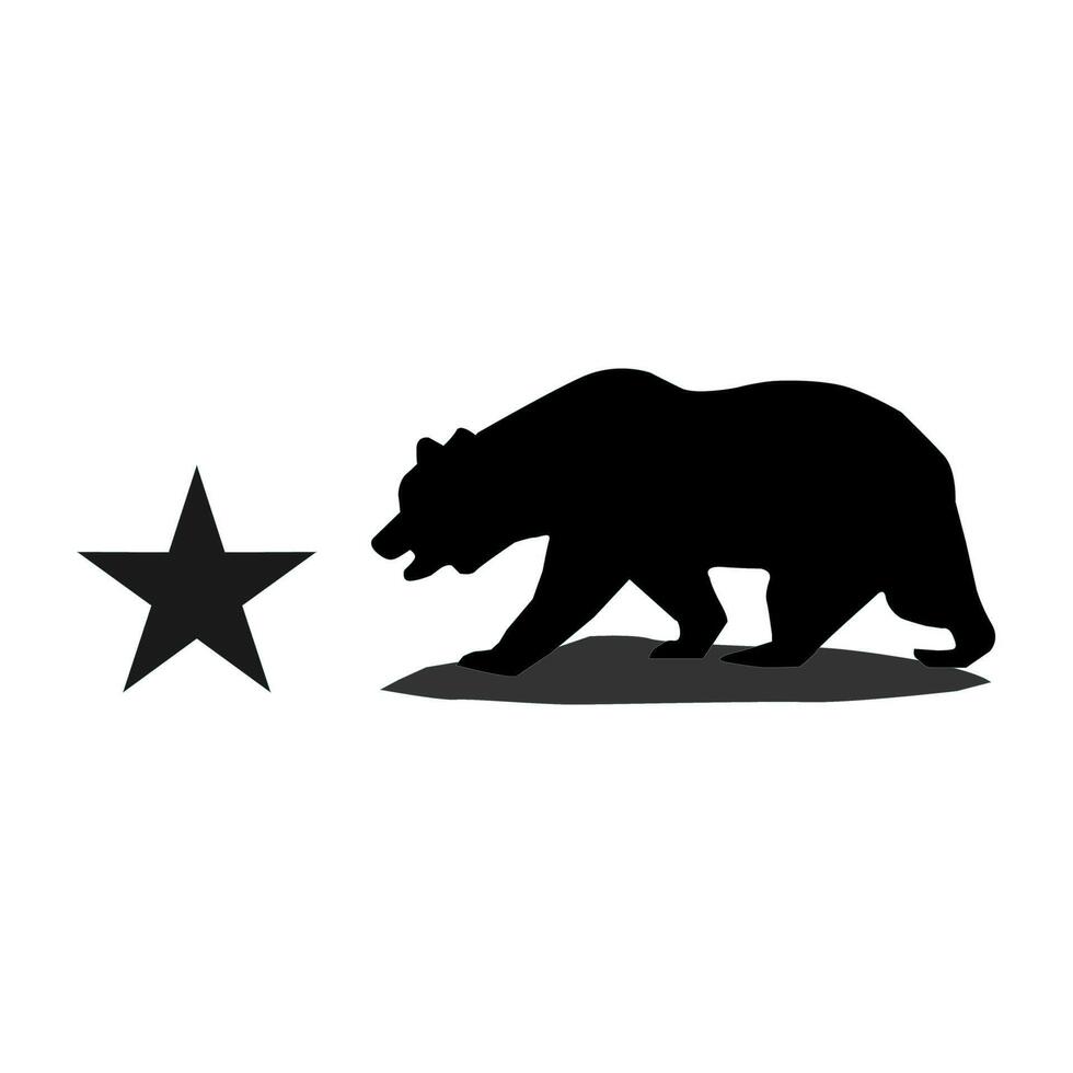 California Admission Day Silhouette Design vector