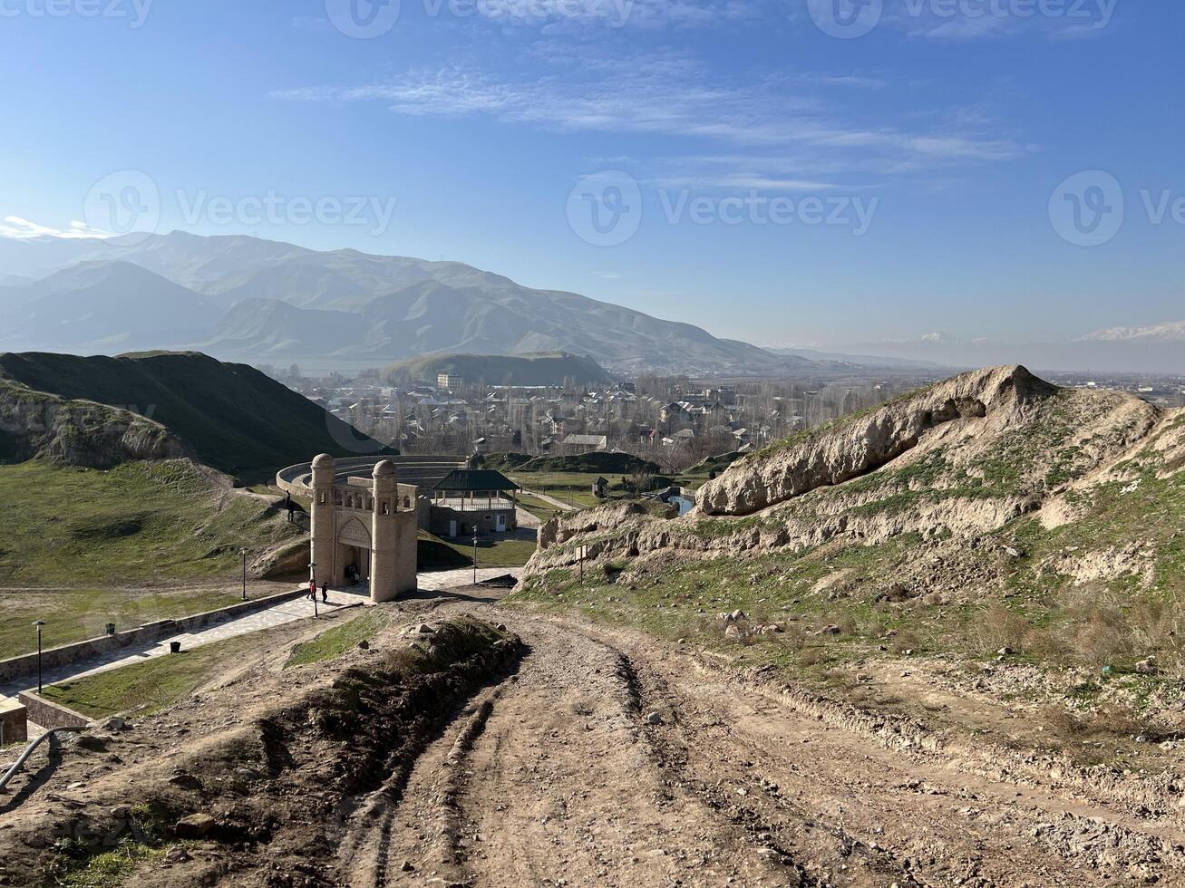 Hisor, Tajikistan - January 4, 2023. View of Hisor fort photo