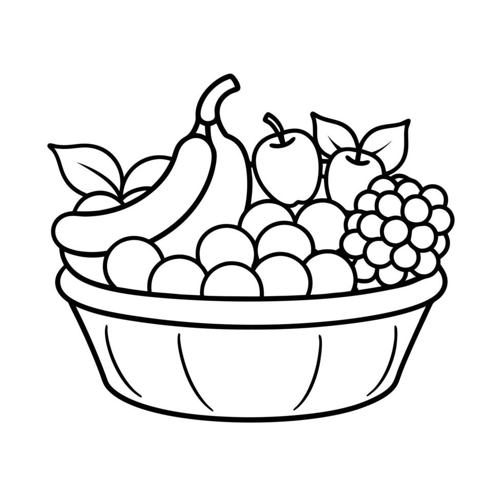 Cooking coloring pages for coloring book vector