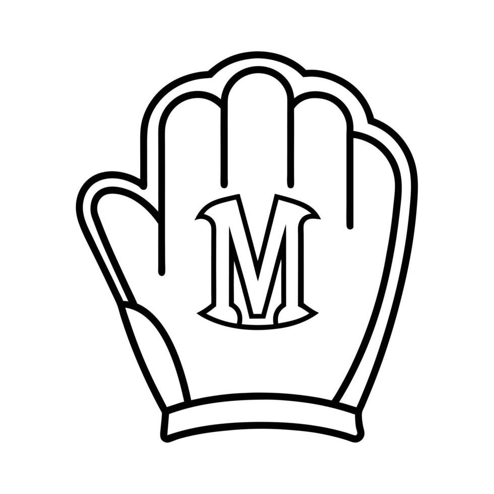 Baseball Team Logos Coloring Pages For Coloring Book vector