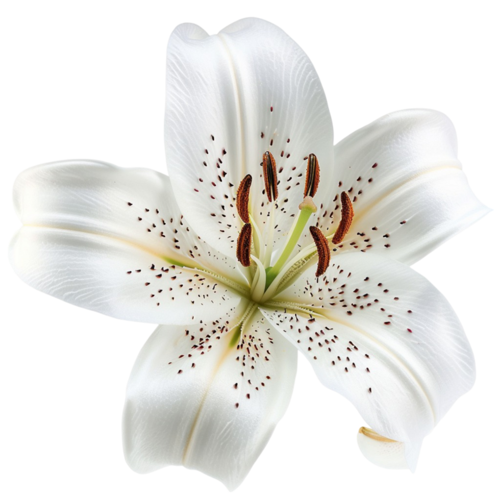 white lily flower png