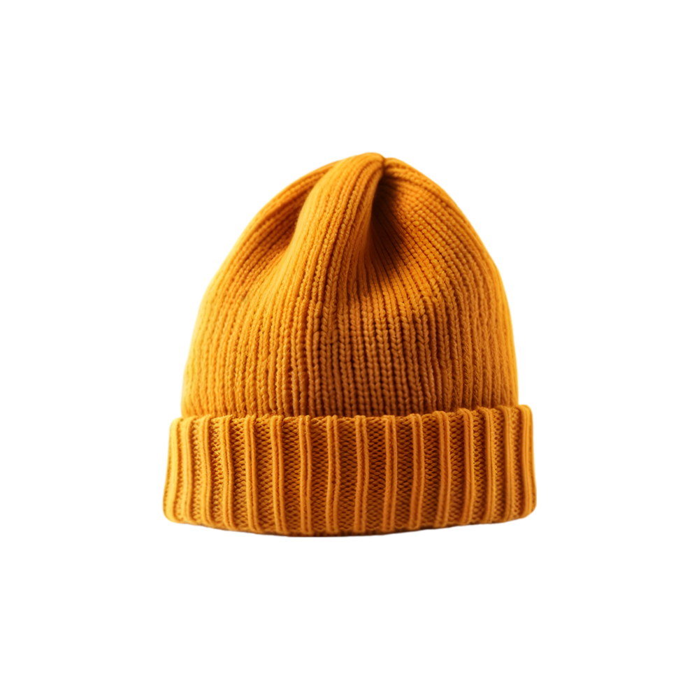 Woolen Beanie Hat on transparent background image png