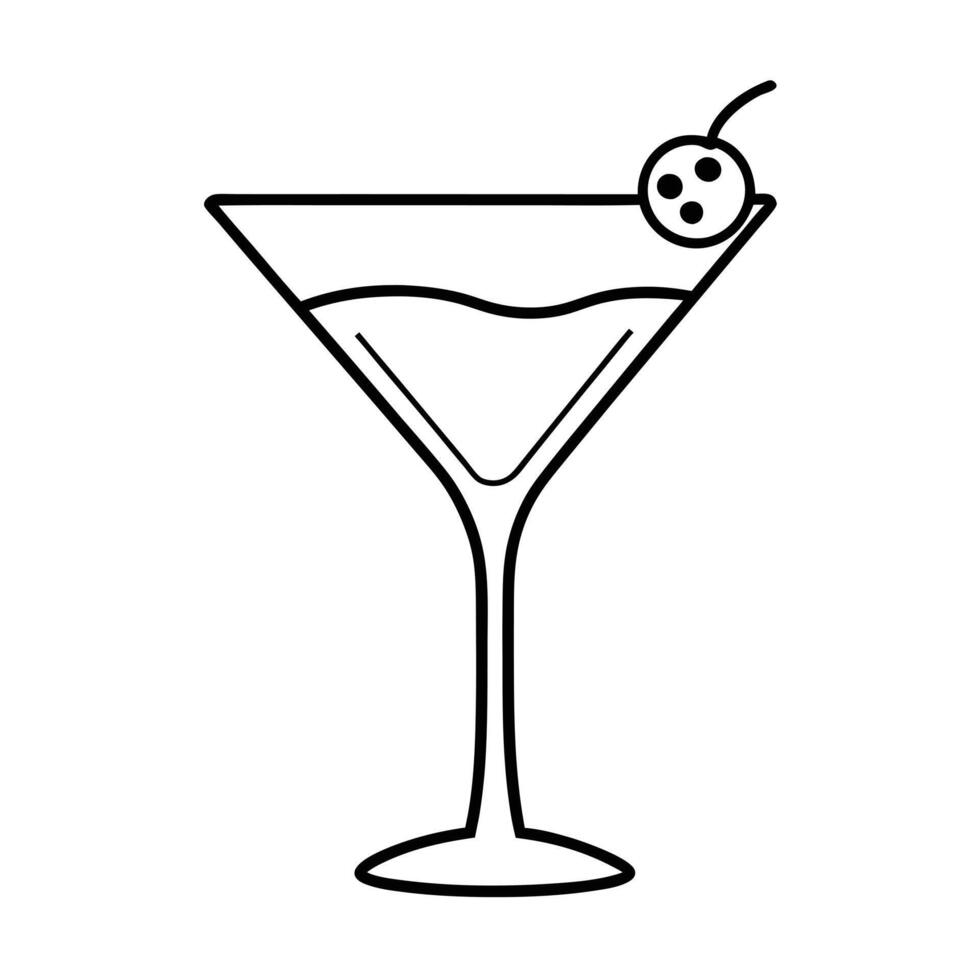 Drinks coloring pages for coloring book vector