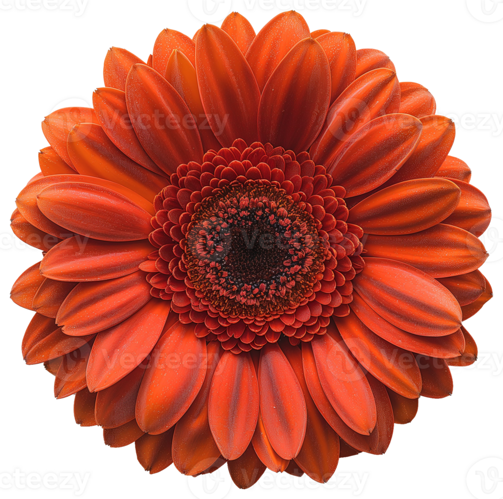 Gerbera Flower Transvaal daisy isolated illustration on a transparent background png