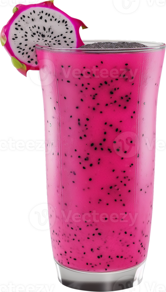 Dragon Fruit juice isolated illustration on a transparent background png