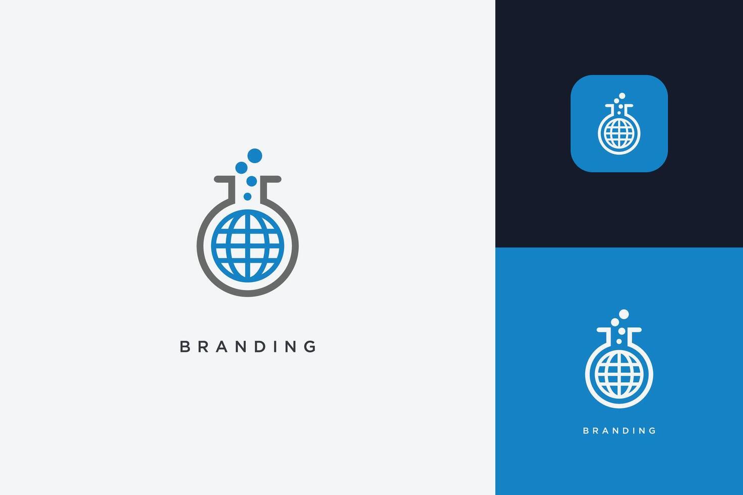 Global Networking Marketing Trading Logo vector