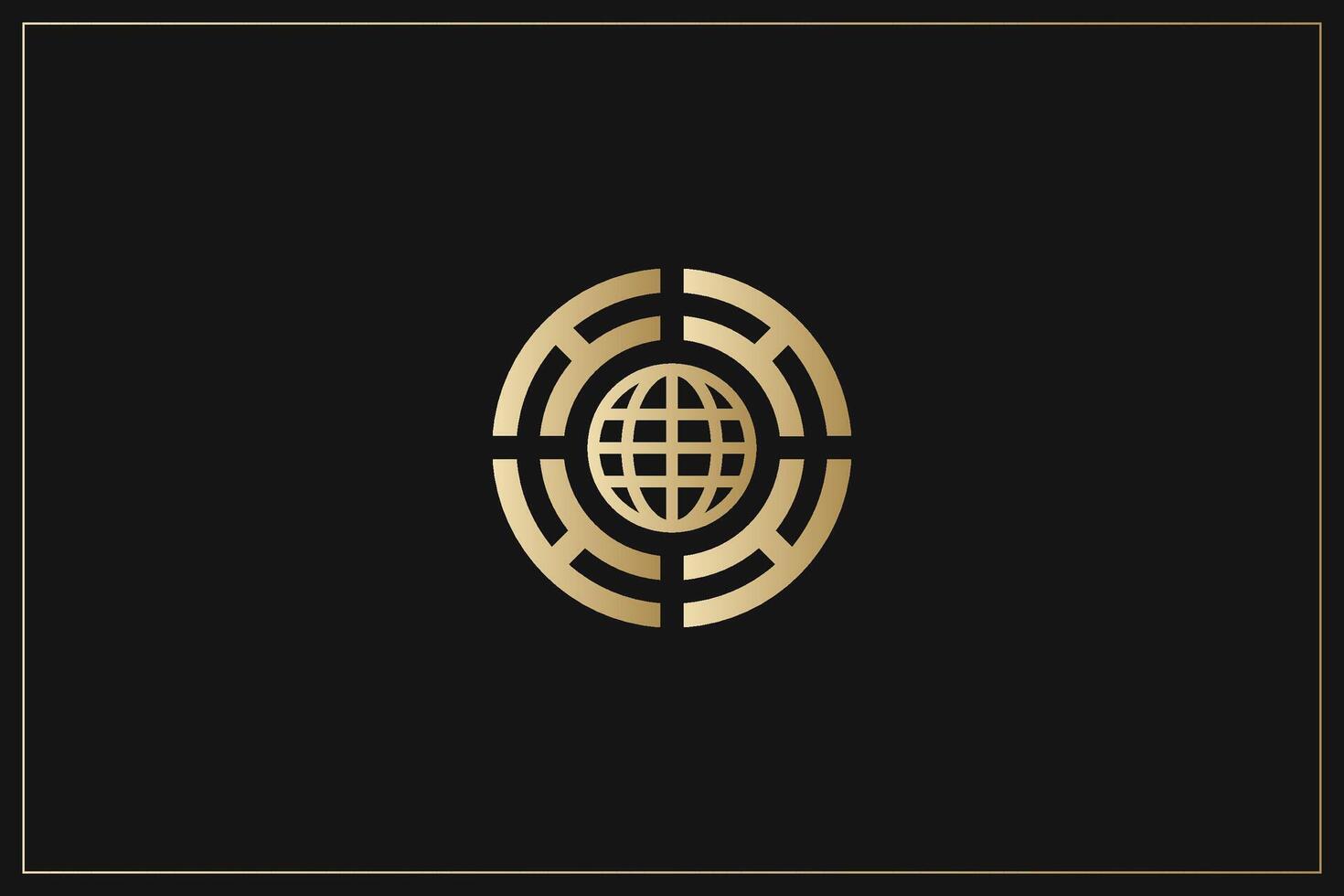 Global Networking Marketing Trading Logo vector