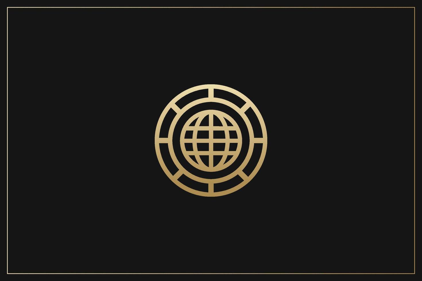 Global Networking Marketing Trading Logo vector
