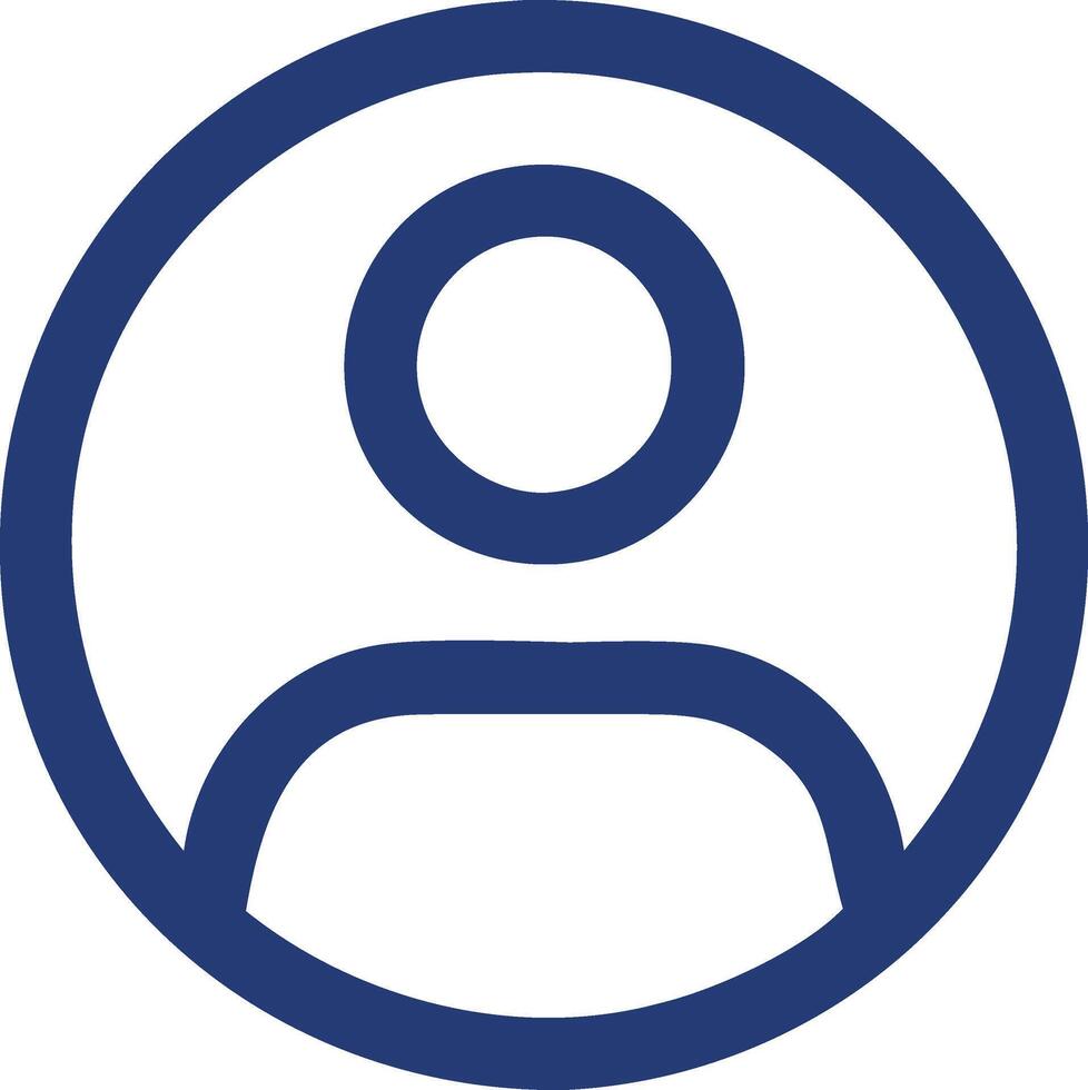 User Profile Icon High Quality vector
