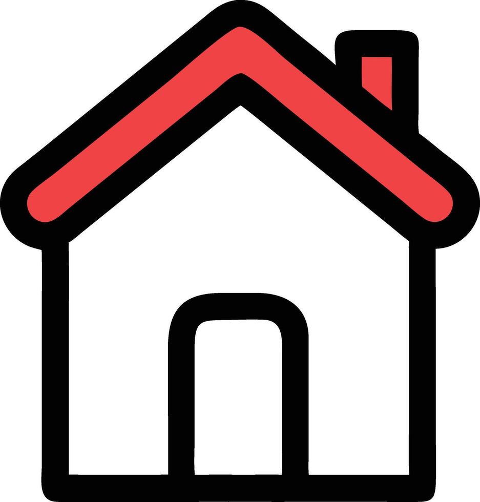 Home Icon Illustration High Quality. vector