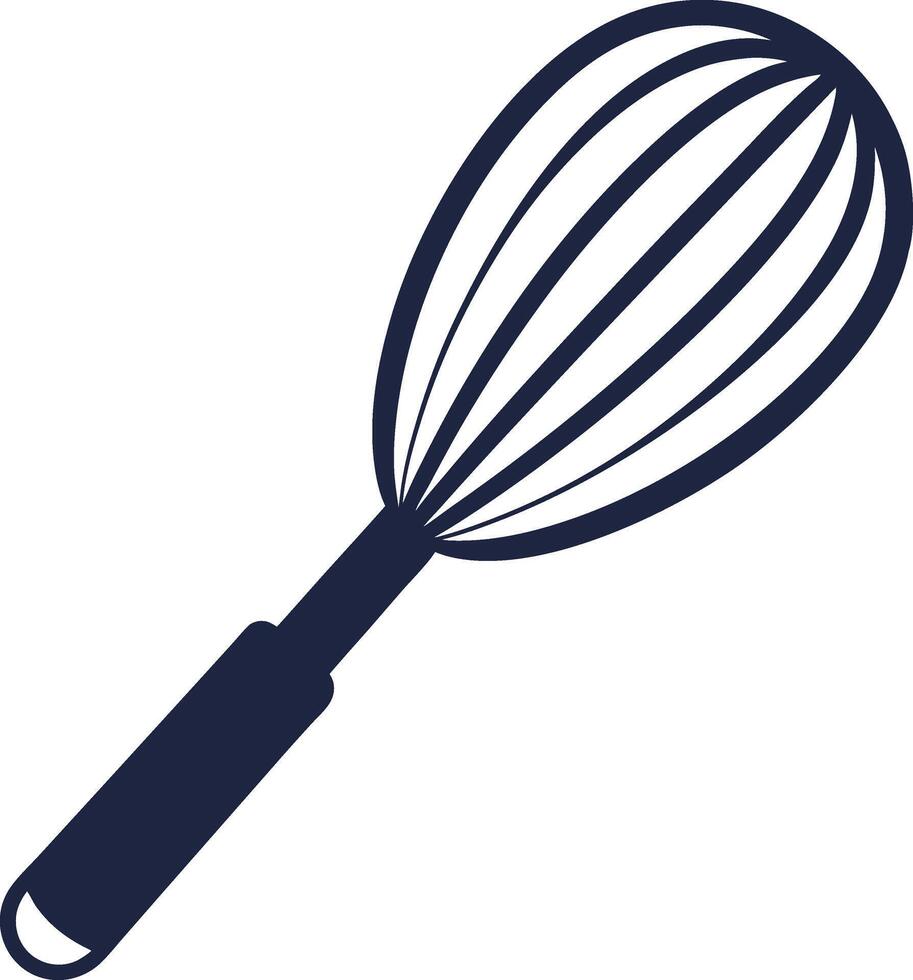 kitchen whisk illustration. vector