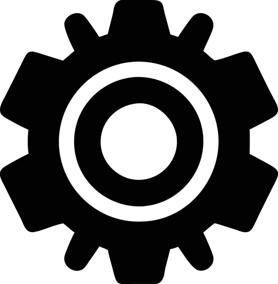 Settings Gear Icon Illustration High Quality. 47465960 Vector Art at ...