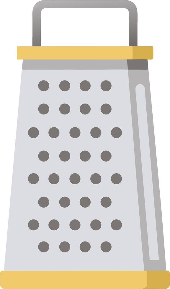 Cooking grater illustration, grater tool for cooking. vector