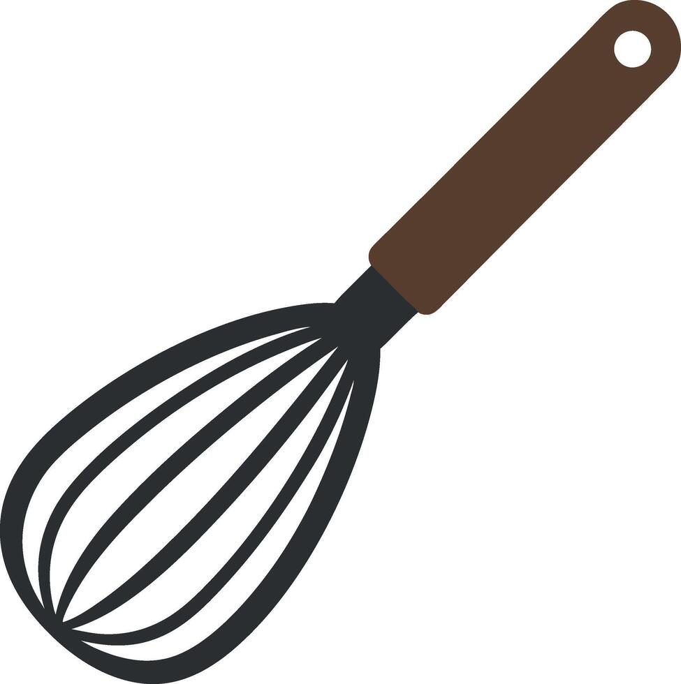 kitchen whisk illustration. vector