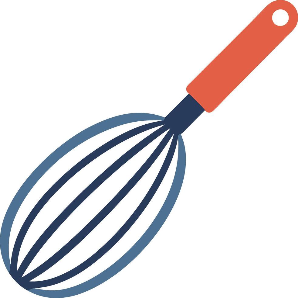 kitchen whisk illustration. vector