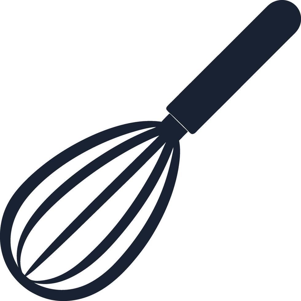 kitchen whisk illustration. vector