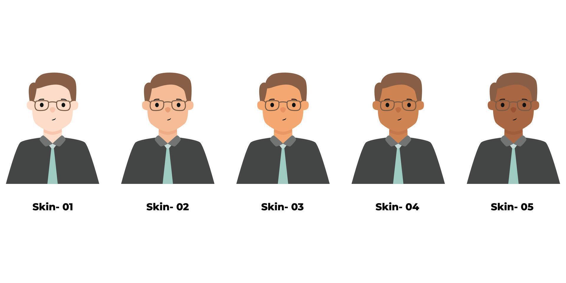 People Avatar Businessman vector