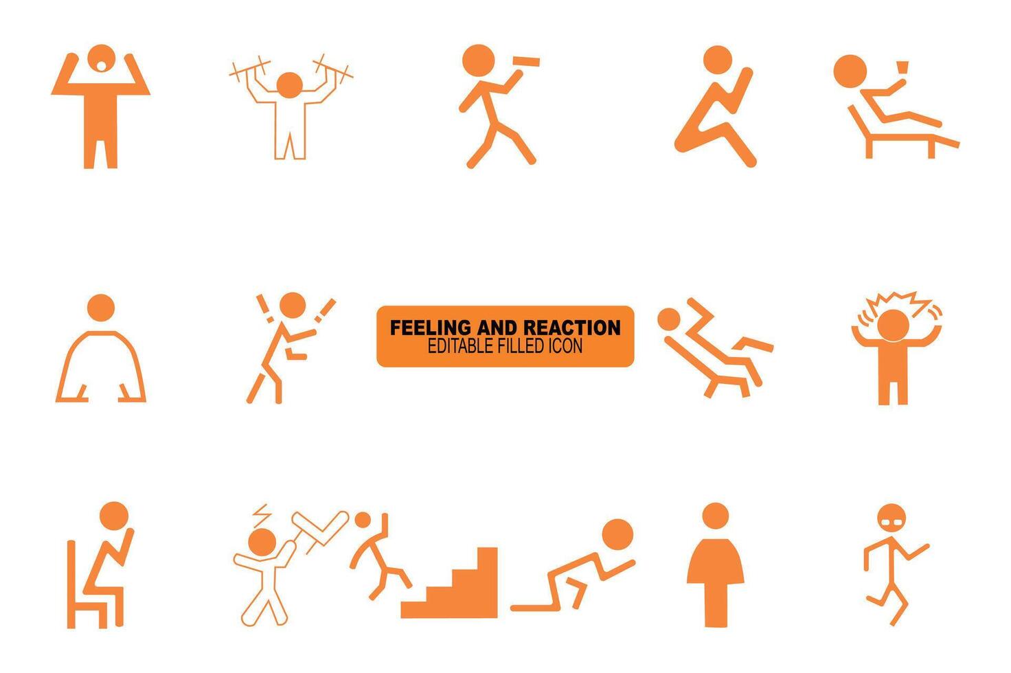 reaction art icon Illustrator Artwork vector