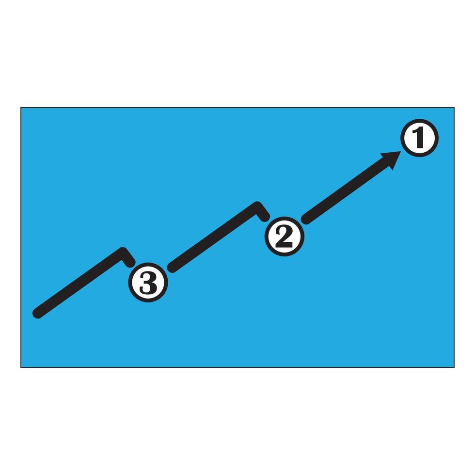 ranking icon illustration design template vector