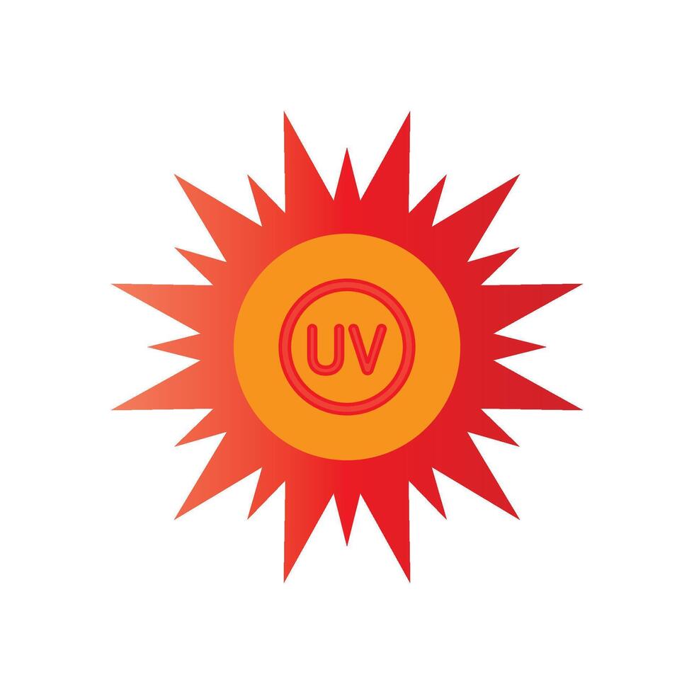 ultraviolet rays icon illustration design template 47467604 Vector Art