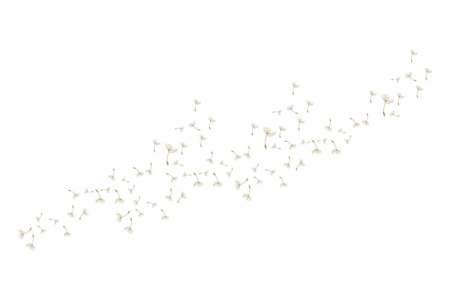 Dandelion Logo, Plant Dandelion flower, Design Icon Template vector
