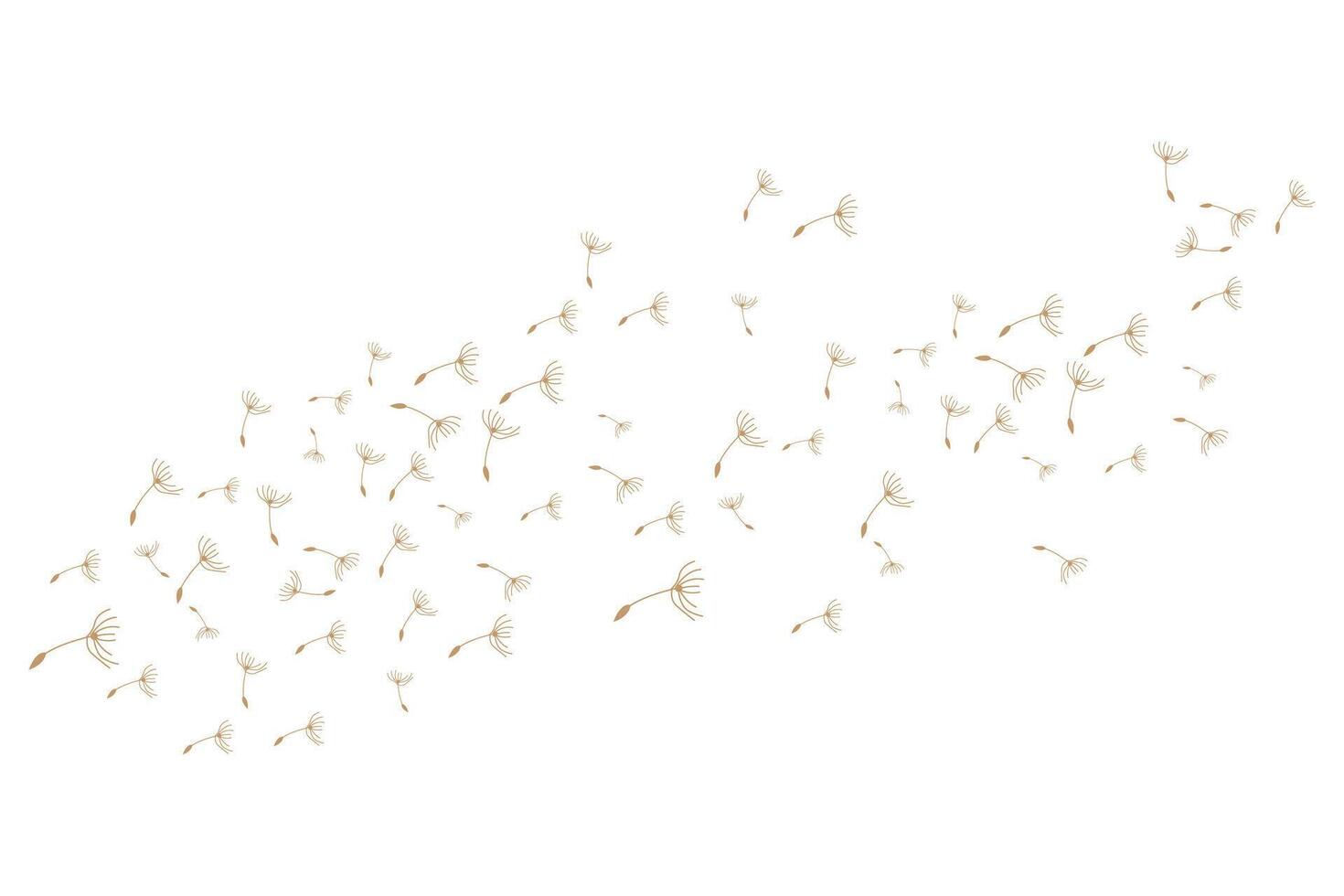 Dandelion Logo, Plant Dandelion flower, Design Icon Template vector