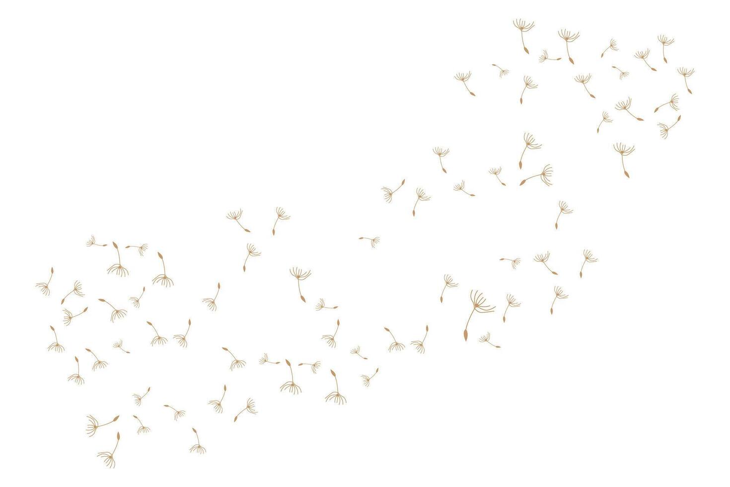 Dandelion Logo, Plant Dandelion flower, Design Icon Template vector