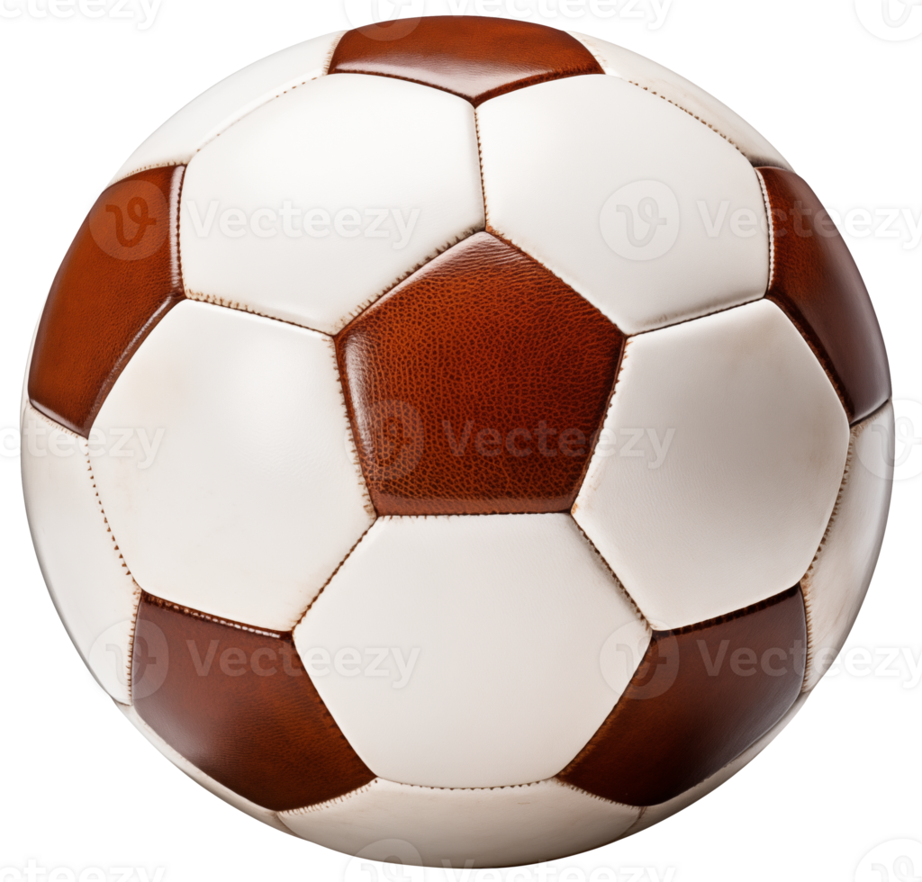 Football brown ball Isolated on transparent background png