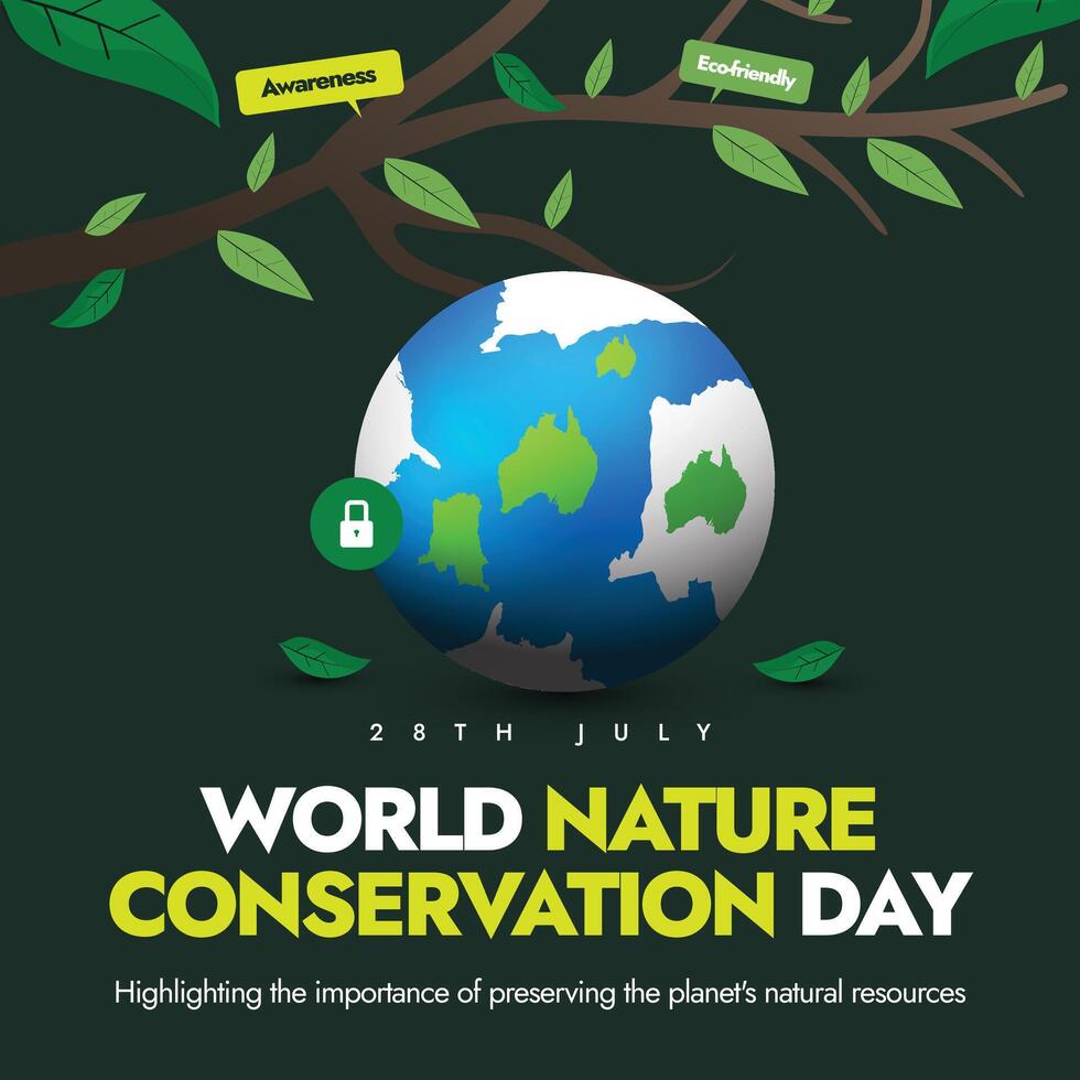 World Nature Conservation Day. 28th July nature conservation day World Nature Conservation Day. 28th July nature conservation day