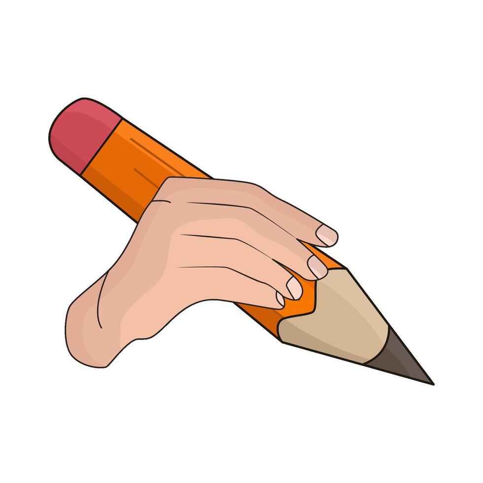 illustration of pencil vector