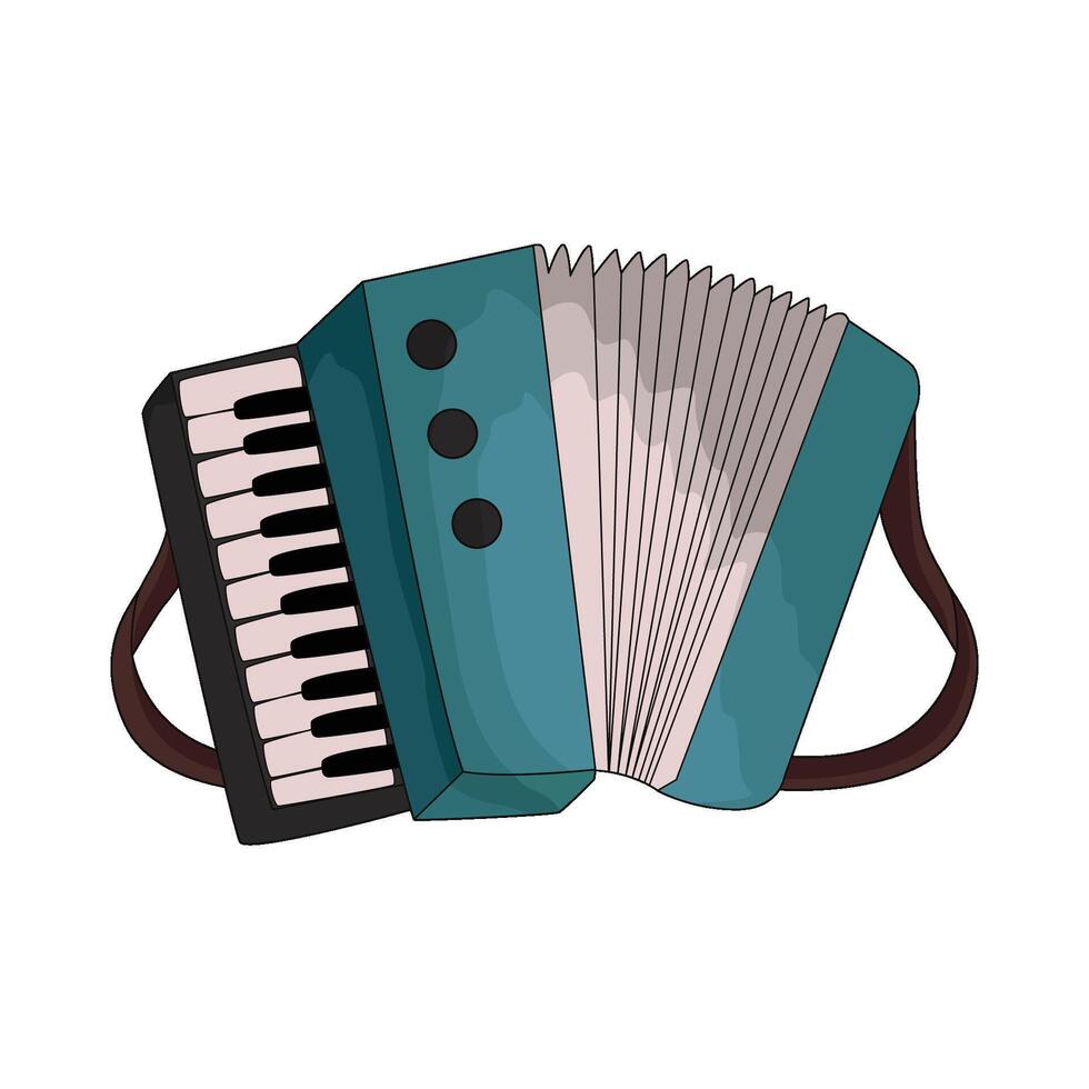 illustration of accordion vector
