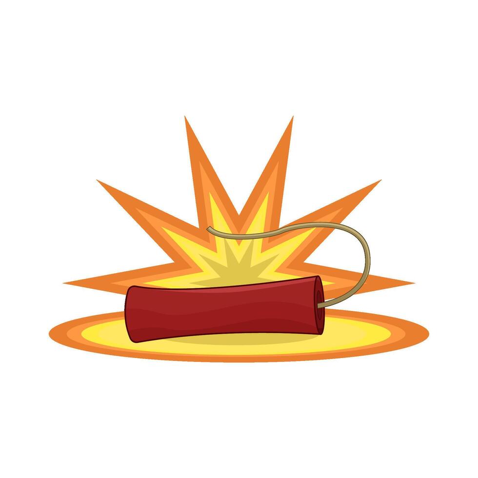 illustration of dynamite stick vector