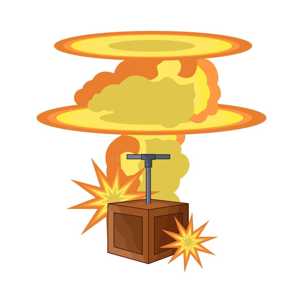 illustration of bomb vector