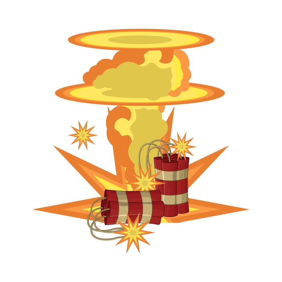 illustration of tnt bomb vector