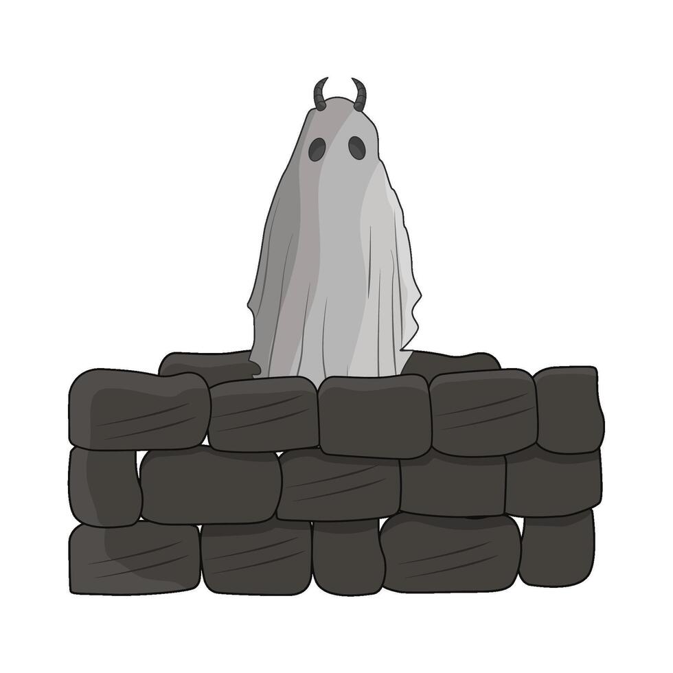 illustration of ghost vector