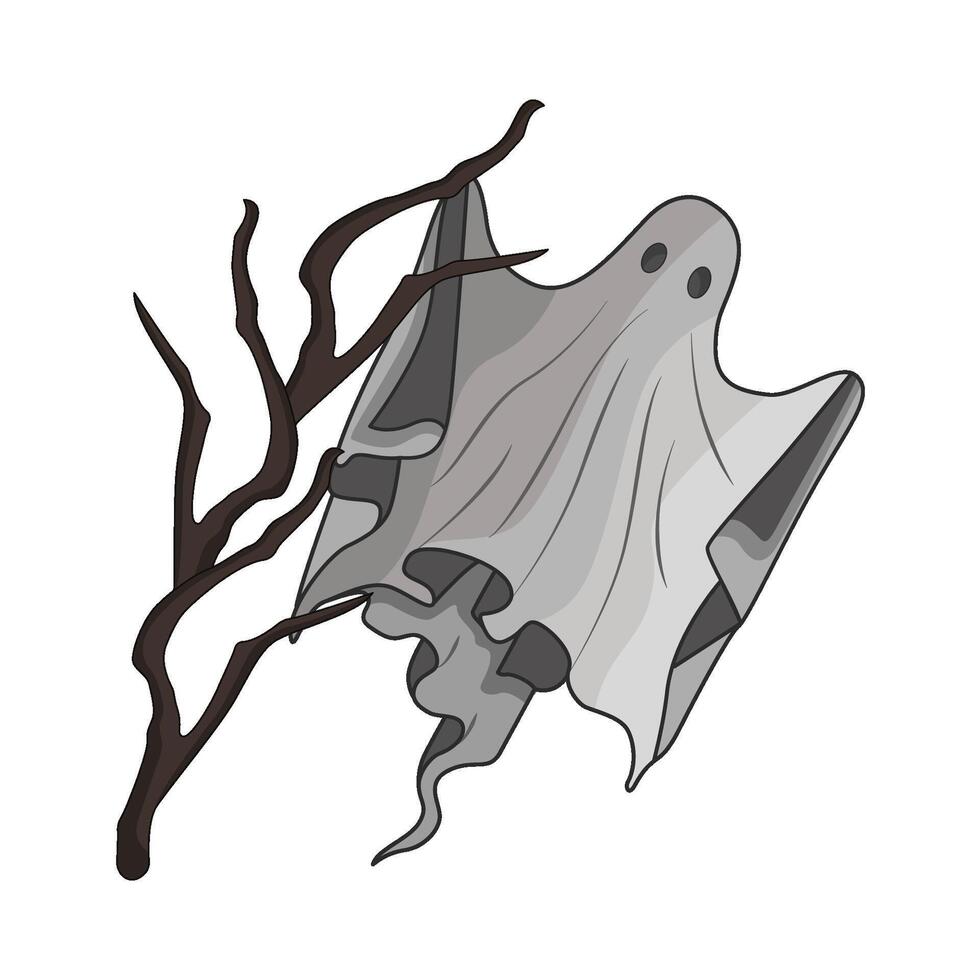 illustration of ghost vector