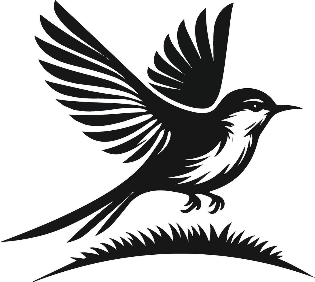 bird illustration silhouette image icon vector