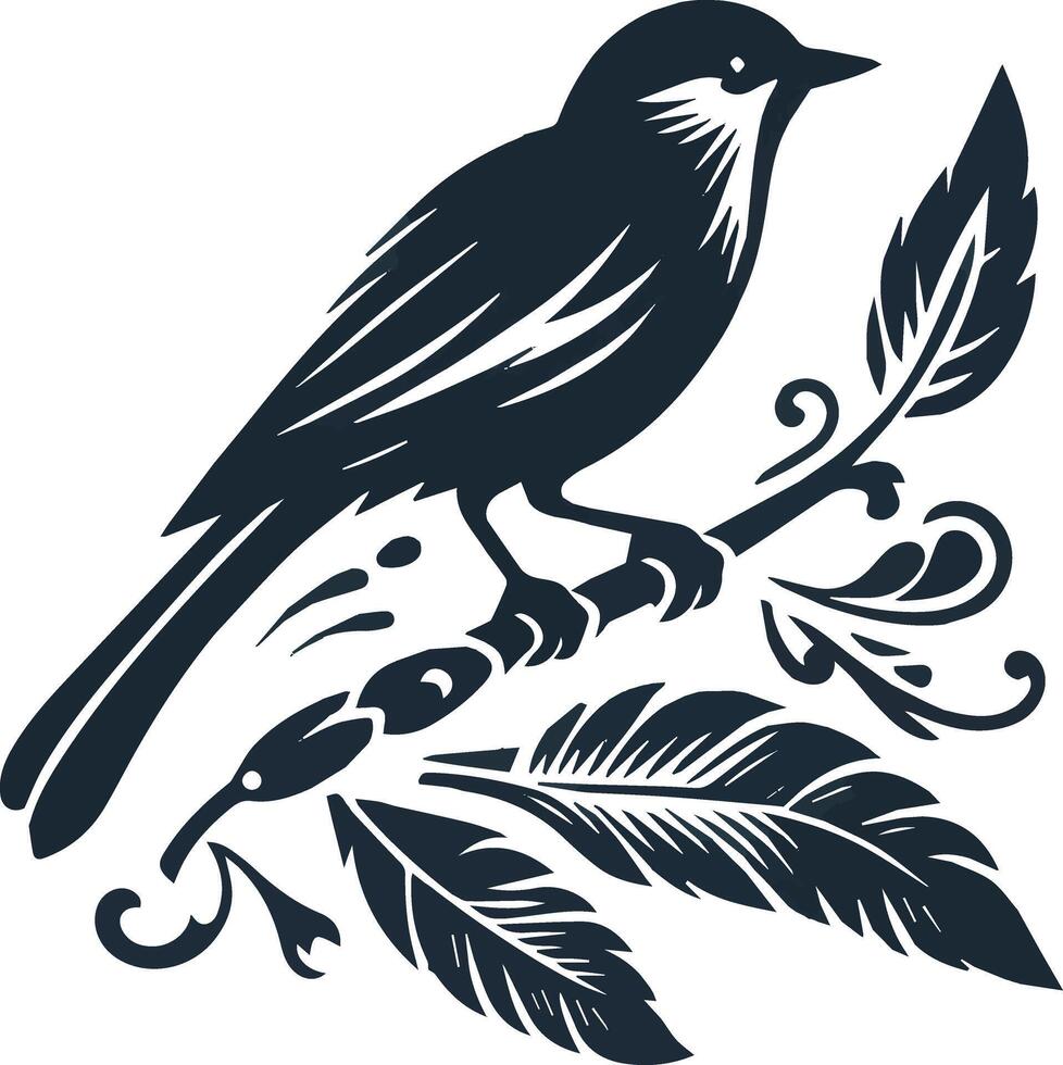 bird illustration silhouette image icon vector