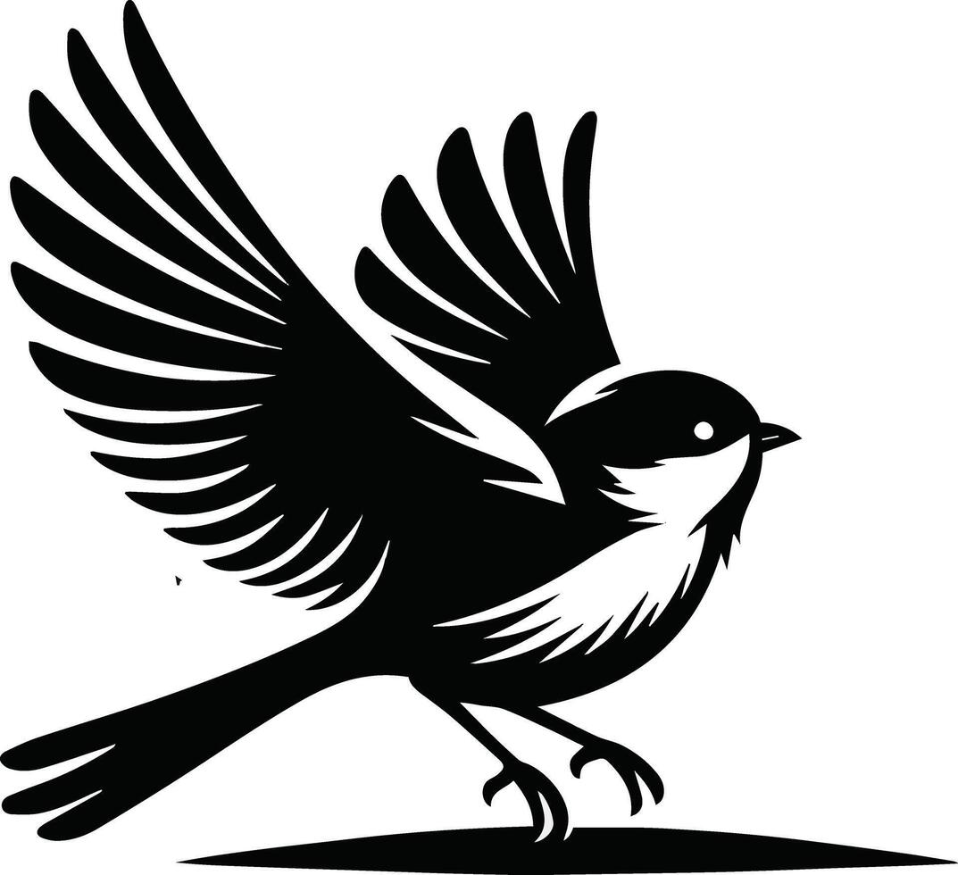 bird illustration silhouette image icon vector