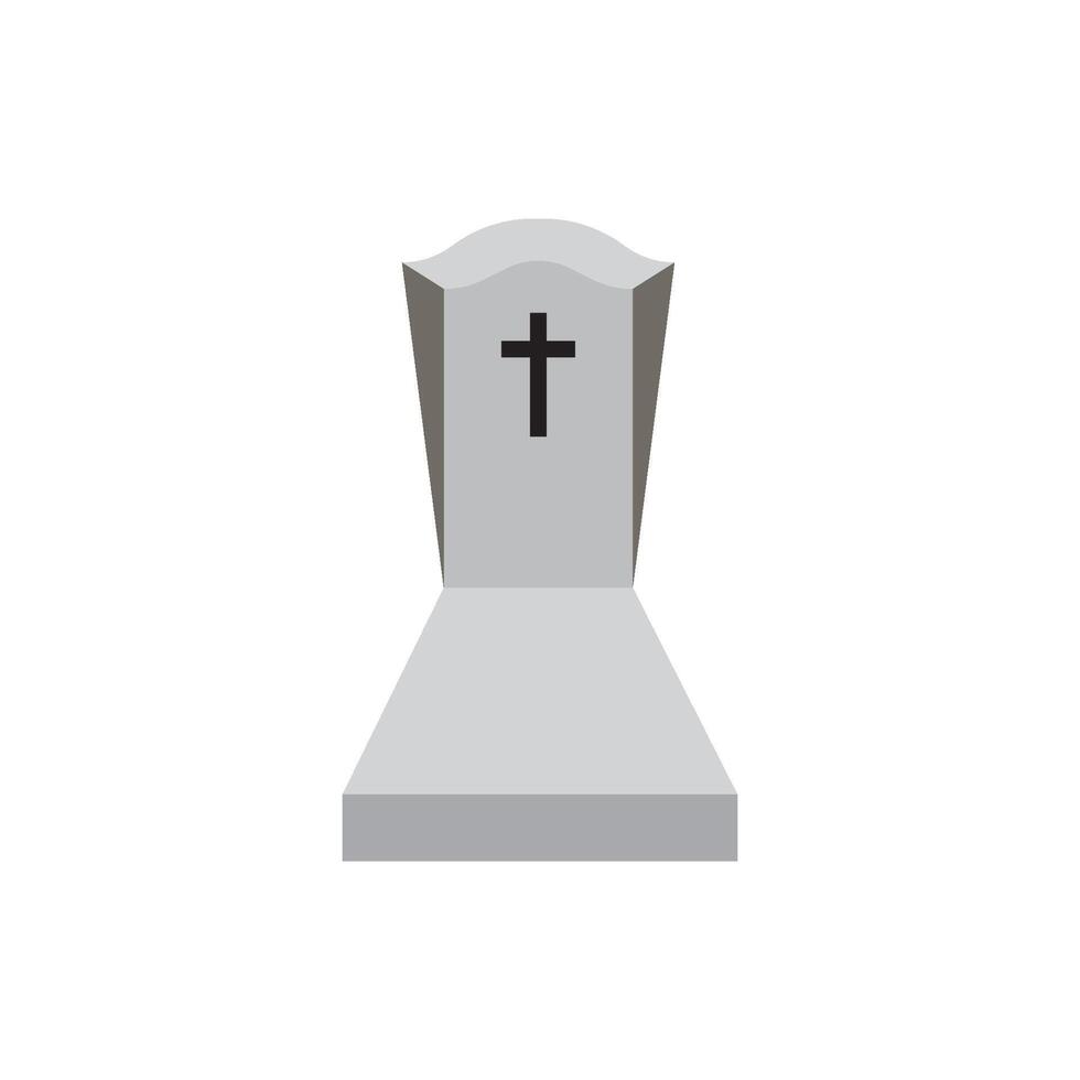 Gravestone icon design vector